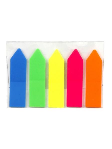 FORPUS Индексы-"стрелочки" пластиковые 12х44мм неон 5 цветов по 25л FORPUS Индексы-"стрелочки" пластиковые 12х44мм неон 5 цветов по 25л