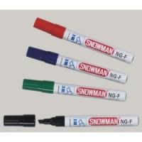 SNOWMAN Маркер перманентный Giant NG-F (2-5 мм), скошенный