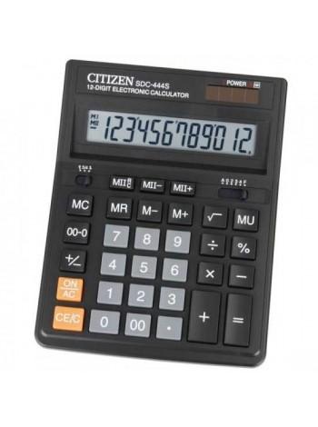 CITIZEN Калькулятор настольный 12-разрядный SDC-444S