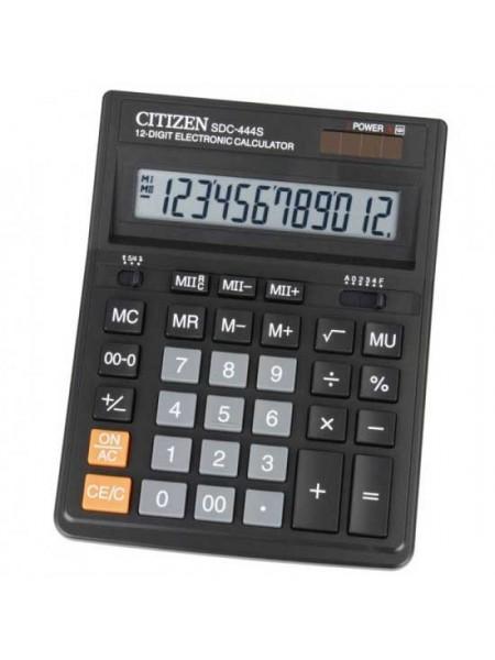 CITIZEN Калькулятор настольный 12-разрядный SDC-444S