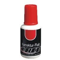 LACO Корректирующая жидкость K700 белая, 20 мл, на спиртовой основе, с кисточкой