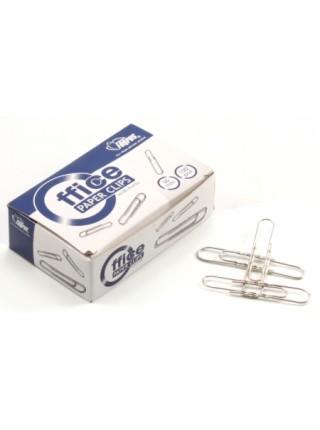 FORPUS Скрепки канцелярские 50 мм, 100шт/уп, гофрированные FORPUS Скрепки канцелярские 50 мм, 100шт/уп, гофрированные