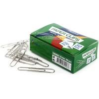 FORPUS Скрепки канцелярские 50 мм, 100шт/уп, гофрированные