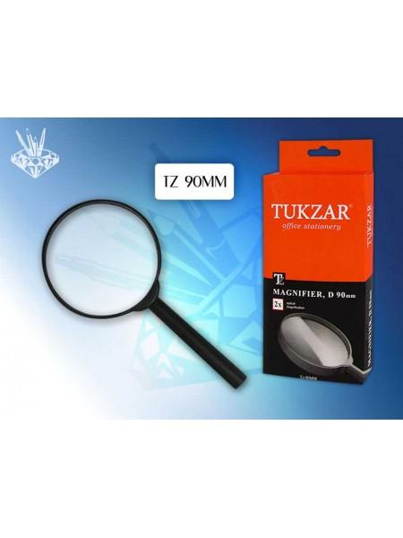 TUKZAR Лупа канцелярская, диаметр 90 мм, 2-х кратное увеличение TUKZAR Лупа канцелярская, диаметр 90 мм, 2-х кратное увеличение