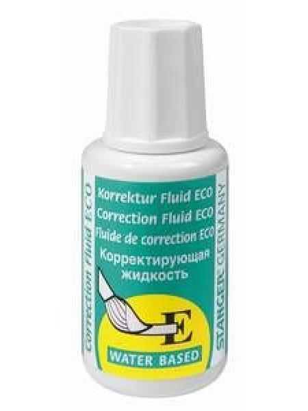 STANGER Корректирующая жидкость Eco, 18 мл, на водной основе, с кисточкой