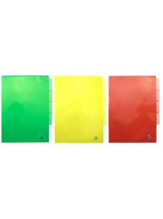 SPONSOR Папка-уголок пластиковая с 3 отделениями, толщина пластика 0.15мм, ассорти SPONSOR Папка-уголок пластиковая с 3 отделениями, толщина пластика 0.15мм, ассорти