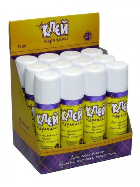 ГЛОБУС Клей карандаш 35 гр "Школьный"
