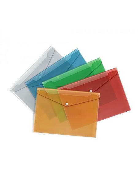 FORPUS Папка-конверт на кнопке, А4