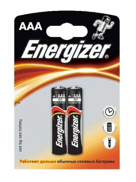 Energizer BASE Батарея гальваническая щелочная (alkaline) AAA, LR3, 2шт Energizer BASE Батарея гальваническая щелочная (alkaline) AAA, LR3, 2шт
