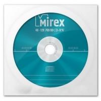 Mirex CD-RW диск 700 Mb 12х в бумажном конверте с окном