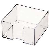 СТАММ Пластбокс прозрачный для бумажного блока 9*9*5