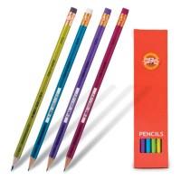 Koh-i-Noor Карандаш чернографитный ORIENTAL с ластиком, HB, 1372