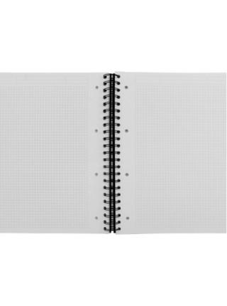 FORPUS Тетрадь на гребне Platinum, A4, 120 л., в клетку