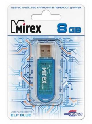Mirex 8Gb USB FlashDrive ELF BLUE Mirex 8Gb USB FlashDrive ELF BLUE