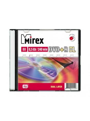 Mirex DVD+R диск 8.5 Гб 8х, Dual Layer, Slim Case