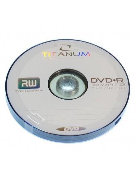 Titanum DVD+R диск 4.7 Гб 8х по 10 шт в пленке Titanum DVD+R диск 4.7 Гб 8х по 10 шт в пленке