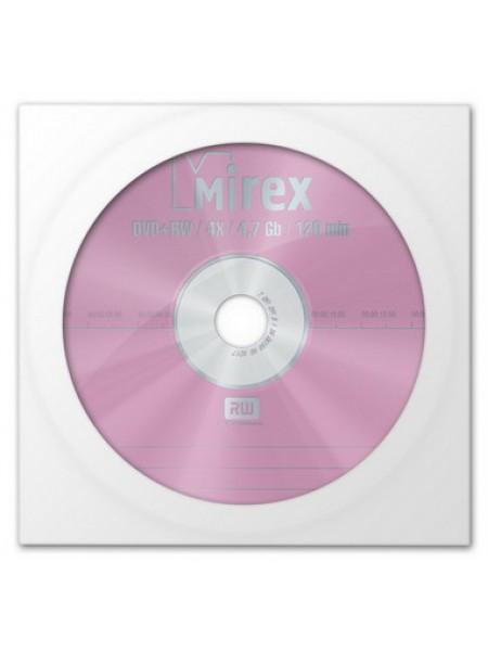 Mirex DVD+RW диск 4.7 Гб 4х в бумажном конверте с окном Mirex DVD+RW диск 4.7 Гб 4х в бумажном конверте с окном