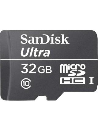 SanDisk Карта памяти microSDHC 32Gb SanDisk Ultra SDSDQL-032G-R35 UHS-I Class10 SanDisk Карта памяти microSDHC 32Gb SanDisk Ultra SDSDQL-032G-R35 UHS-I Class10