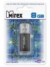 Mirex  8Gb USB FlashDrive UNIT BLACK, металлический корпус