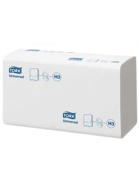 TORK Полотенца бумажные листовые Singlefold сложения ZZ однослойные (250 л./уп)