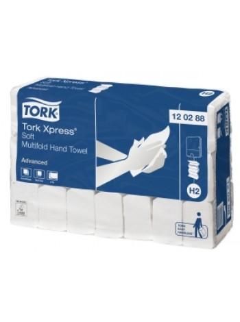 TORK Полотенца бумажные листовые сложения Multifold мягкие (136 л./уп)