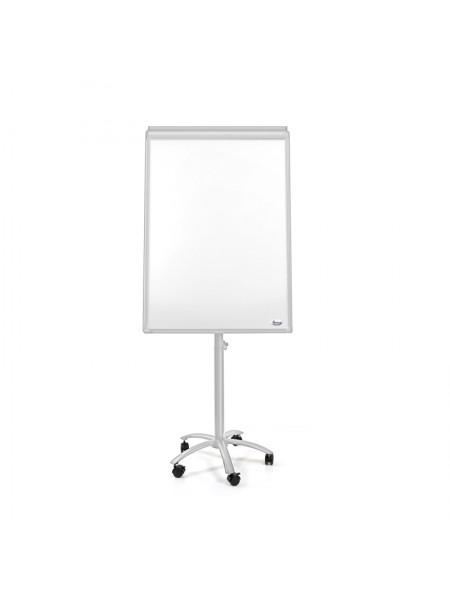 FORPUS Доска магнитно-маркерная/флипчарт на колесах, 70x100 см