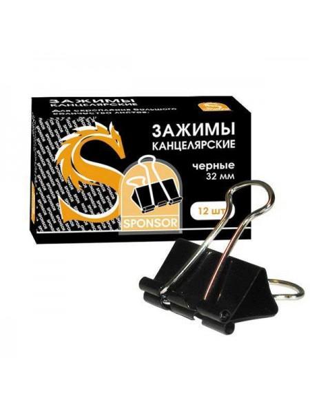 SPONSOR Зажим для бумаг 32 мм SPONSOR Зажим для бумаг 32 мм
