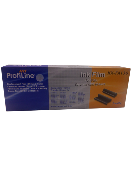 PROFILINE Термолента для факса Panasonic KX-FA136 (упаковка - 2 шт)