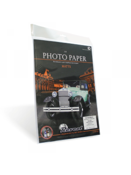 REVCOL Фотобумага матовая А4 (210 х 297) 100 г/м  25л. односторонняя REVCOL Фотобумага матовая А4 (210 х 297) 100 г/м  25л. односторонняя