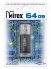 Mirex 64Gb USB FlashDrive UNIT BLACK, металлический корпус
