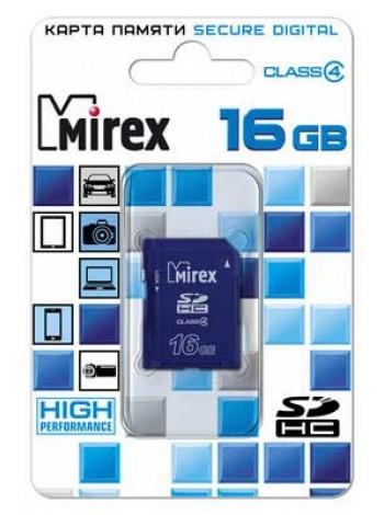 Mirex SDHC Card (Class  4) 16Gb 13611-SDCARD16