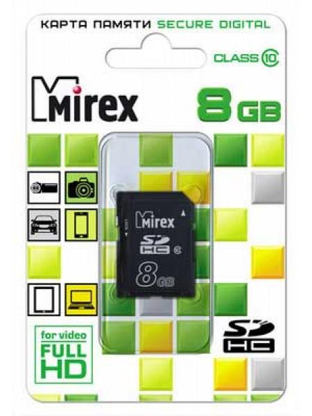 Mirex SDHC Card (Class 10) 8Gb 13611-SD10CD08 Mirex SDHC Card (Class 10) 8Gb 13611-SD10CD08