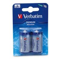Verbatim Батарея D Alkaline LR20, 2шт, блистер