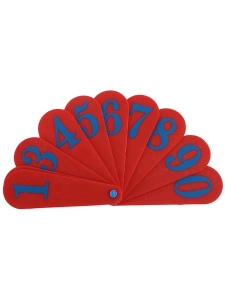 ЭСИР Касса-веер, цифры от 1 до 10