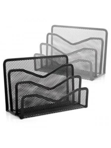 FORPUS Подставка настольная для бумаг и писем металлическая