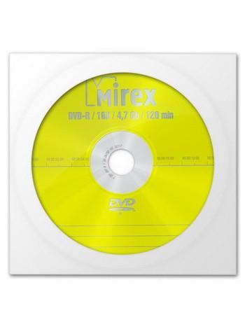 Mirex DVD-R диск 4.7 Гб 16х в бумажном конверте с окном