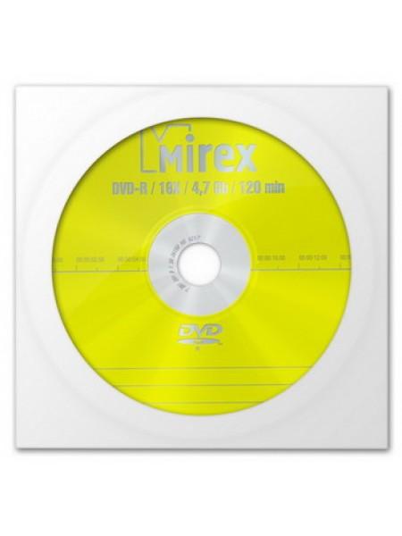 Mirex DVD-R диск 4.7 Гб 16х в бумажном конверте с окном Mirex DVD-R диск 4.7 Гб 16х в бумажном конверте с окном