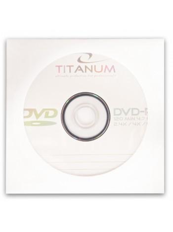 Titanum DVD-R диск 4.7 Гб 8х в бумажном конверте с окном