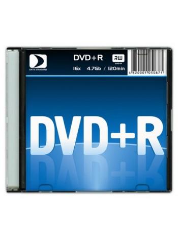 Data Standard DVD+R диск 4.7 Гб 16х Slim Case