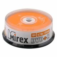 Mirex DVD+R диск 4.7 Гб 16х, по 25 шт. CakeBox