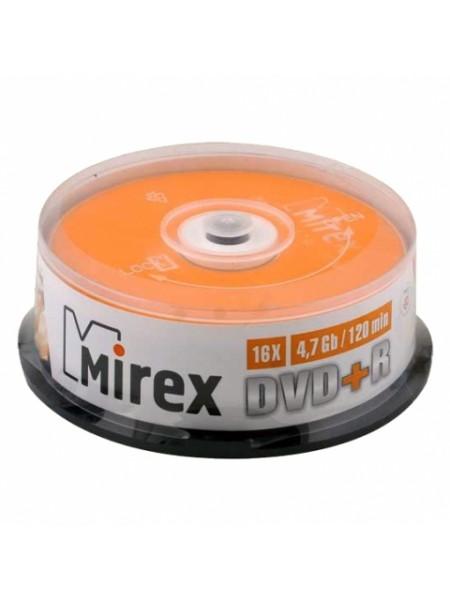 Mirex DVD+R диск 4.7 Гб 16х, по 25 шт. CakeBox Mirex DVD+R диск 4.7 Гб 16х, по 25 шт. CakeBox