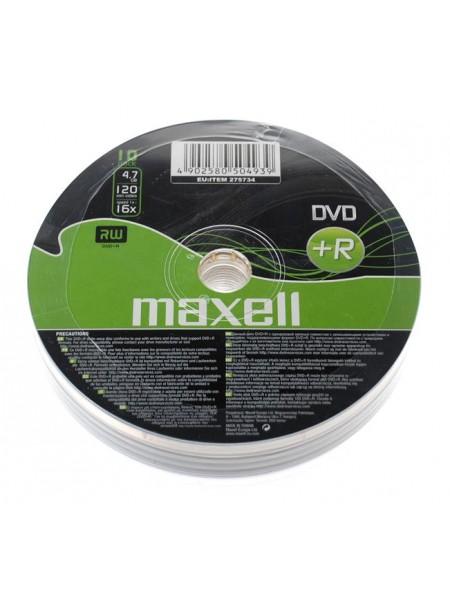 MAXELL DVD+R диск 4.7 Гб 16х, по 10 шт. в пленке MAXELL DVD+R диск 4.7 Гб 16х, по 10 шт. в пленке