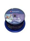 Verbatim DVD+R диск 4.7 Гб 16х Inkjet Printable ID Branded, по 50 шт. CakeBox