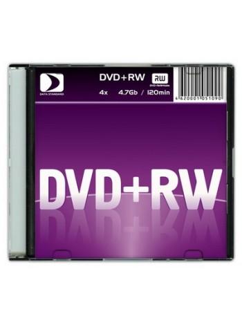 Data Standard DVD+RW диск 4.7 Гб 4х Slim Case