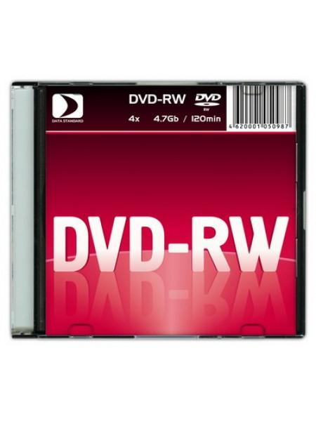 Data Standard DVD-RW диск 4.7 Гб 4х Slim Case Data Standard DVD-RW диск 4.7 Гб 4х Slim Case
