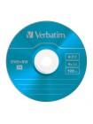Verbatim DVD+RW диск 4.7Gb 4x DLP Colour, 5шт, Slim Case
