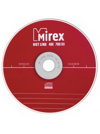 Mirex CD-R HOTLINE диск 700Mb 48х, 5шт, Slim Case