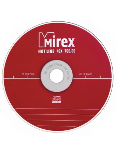 Mirex CD-R HOTLINE диск 700Mb 48х, 5шт, Slim Case