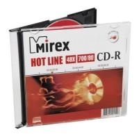 Mirex CD-R HOTLINE диск 700Mb 48х Slim Case
