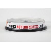 Mirex CD-R HOTLINE диск 700Mb 48х, по 10 шт. CakeBox